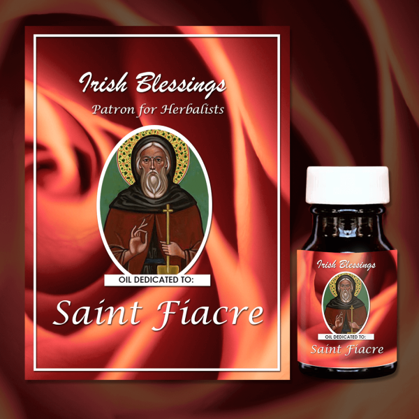 Oil Dedicated to St Fiacre 5 (Patron for Herbalists)