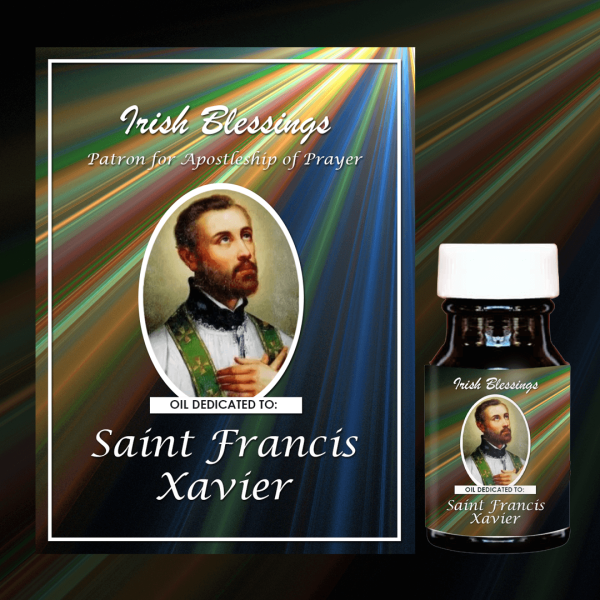 Oil Dedicated to St Francis Xavier 3 (Patron for Apostleship of Prayer)