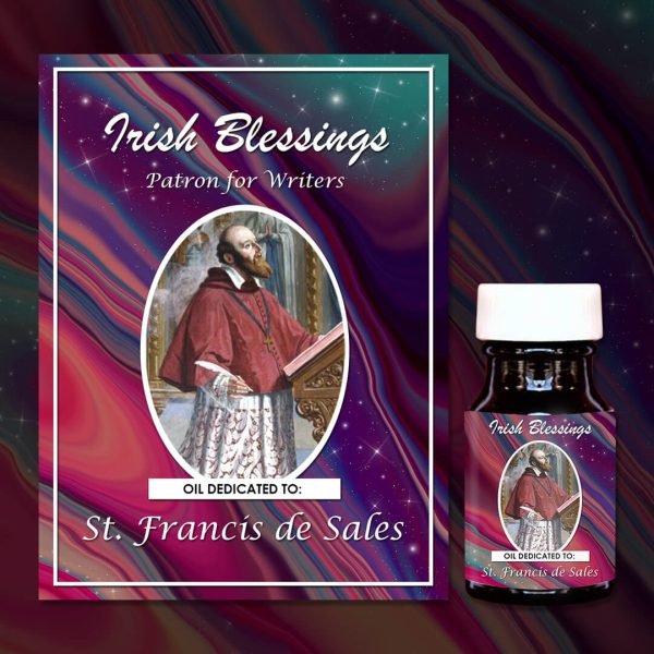 Oil Dedicated to St Francis de Sales 2 (Patron for Writers)