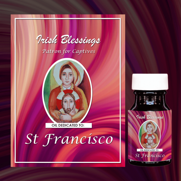 Oil Dedicated to St Francisco 2 (Patron for Captives)