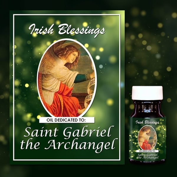 Oil dedicated to St Gabriel the Archangel