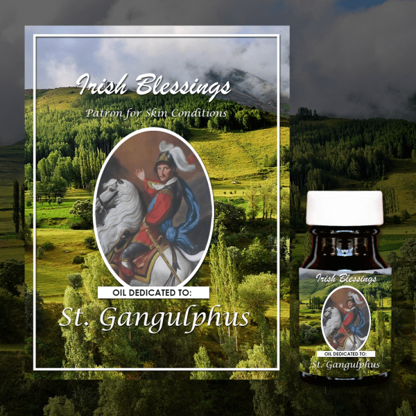 Oil Dedicated to St Gangulphus (Patron for Skin Conditions)