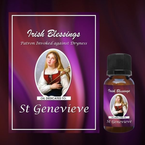 Oil Dedicated to St Genevieve (Patron Invoked against Dryness)