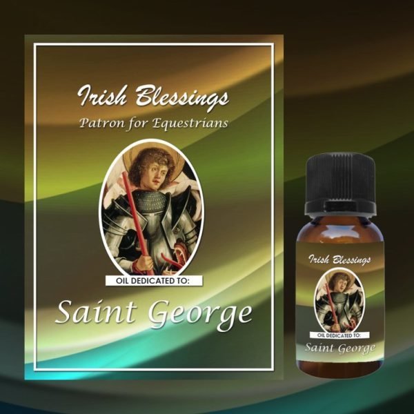 Oil Dedicated to St George (Patron for Equestrians)