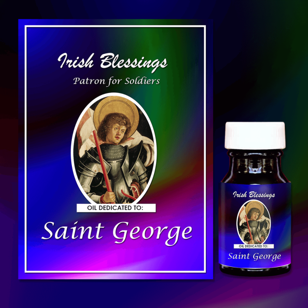 St George Healing Oil 4 (Patron for Soldiers)