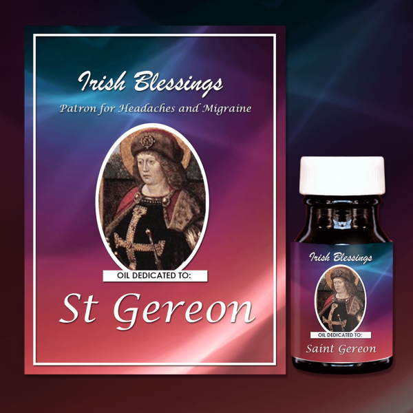 St Gereon Healing Oil (Patron for Headaches and Migraine)