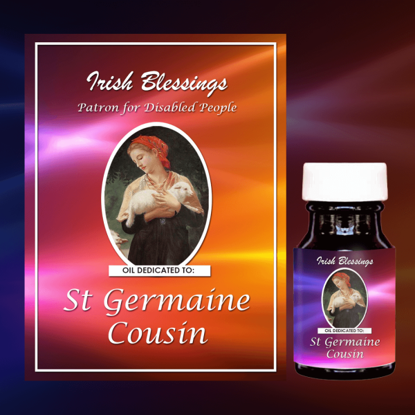 Oil Dedicated to St Germaine Cousin 5 (Patron for Disabled People)