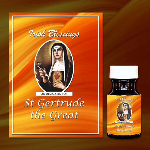Oil Dedicated to St Gertrude the Great
