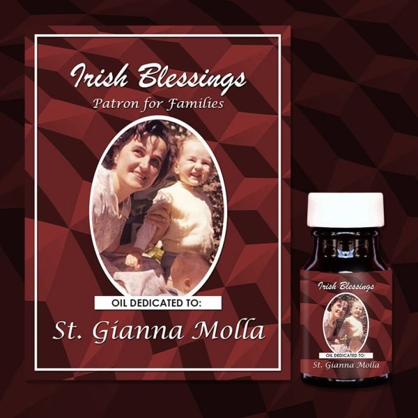 Oil Dedicated to St Gianna Molla 3 (Patron for Families)