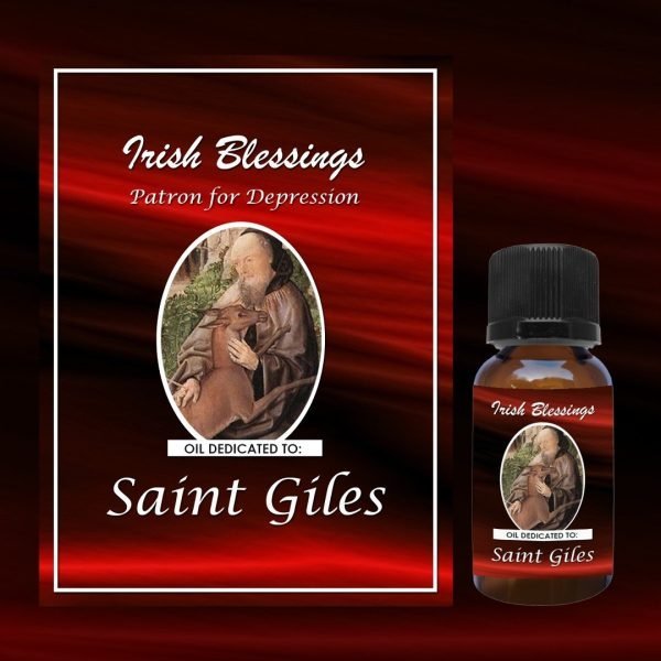 Oil dedicated to St Giles (Patron for Depression)