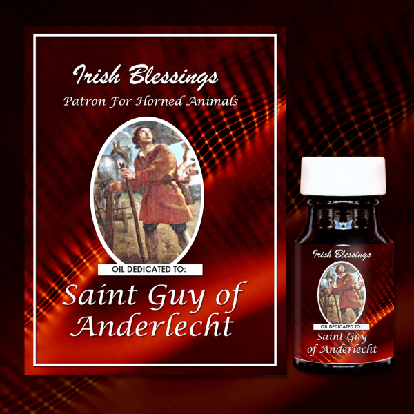 Oil Dedicated to St Guy of Anderlecht (Patron for Horned Animals)