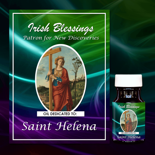 Oil Dedicated to St Helena 2 (Patron for New Discoveries)
