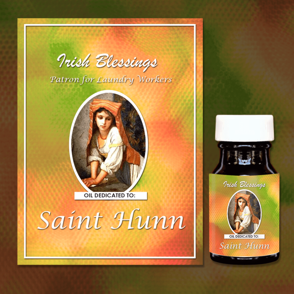St Hunn Healing Oil (Patron for Laundry Workers)
