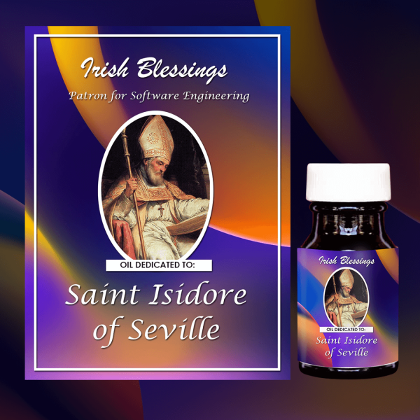 St Isidore of Seville Healing Oil (Patron for Software Engineering)