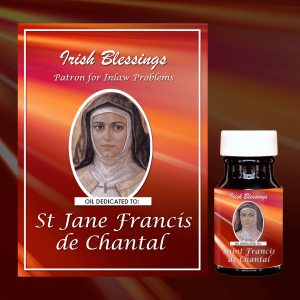 Oil Dedicated to St Jane Francis de Chantal 2 (Patron for Inlaw Problems)