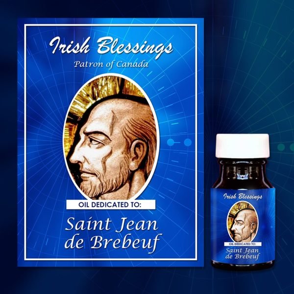 Oil Dedicated to St Jean de Brebeuf (Patron of Canada)