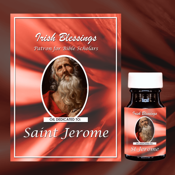 Oil Dedicated to St Jerome 4 (Patron for Bible Scholars)