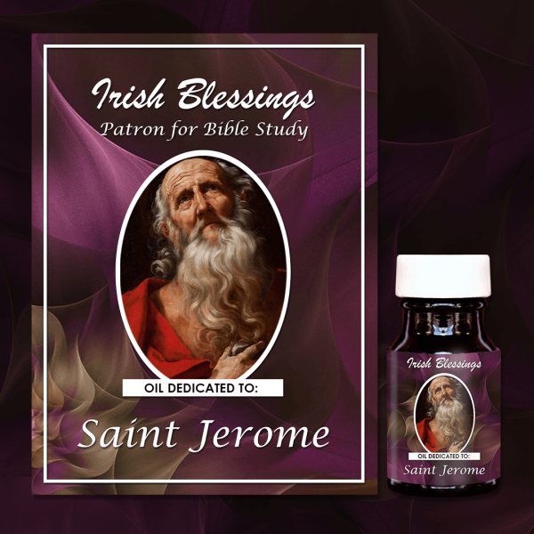 Oil Dedicated to St Jerome (Patron for Bible Study)