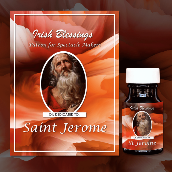St Jerome Healing Oil 3 (Patron for Spectacle Makers)