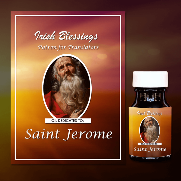 St Jerome Healing Oil 2 (Patron for Translators)