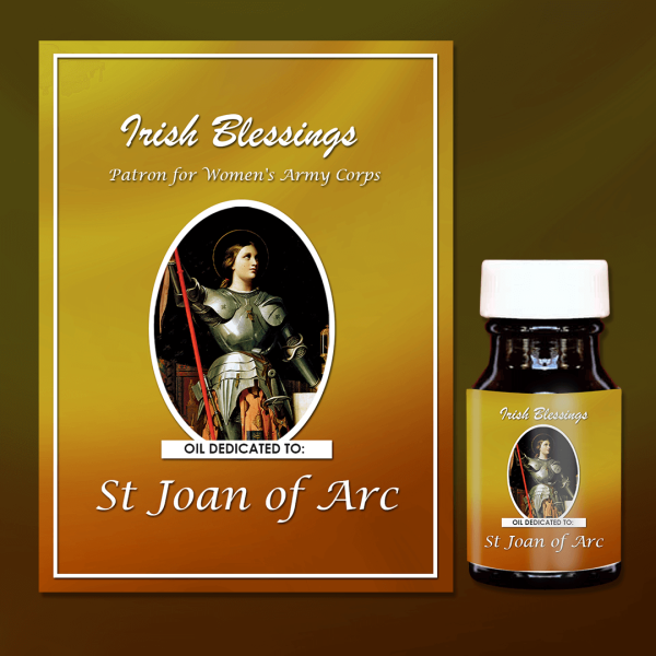St Joan of Arc Healing Oil 2 (Patron for Women's Army Corps)