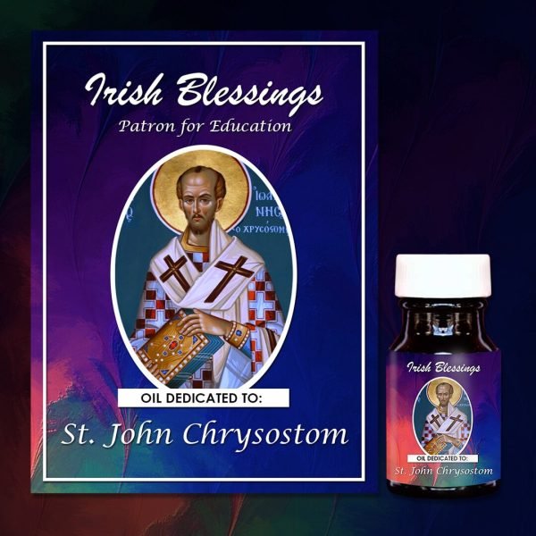 Oil Dedicated to St John Chrysostom (Patron for Education)