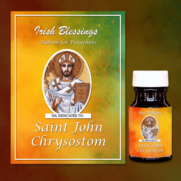 St John Chrysostom Healing Oil 4 (Patron for Preachers)