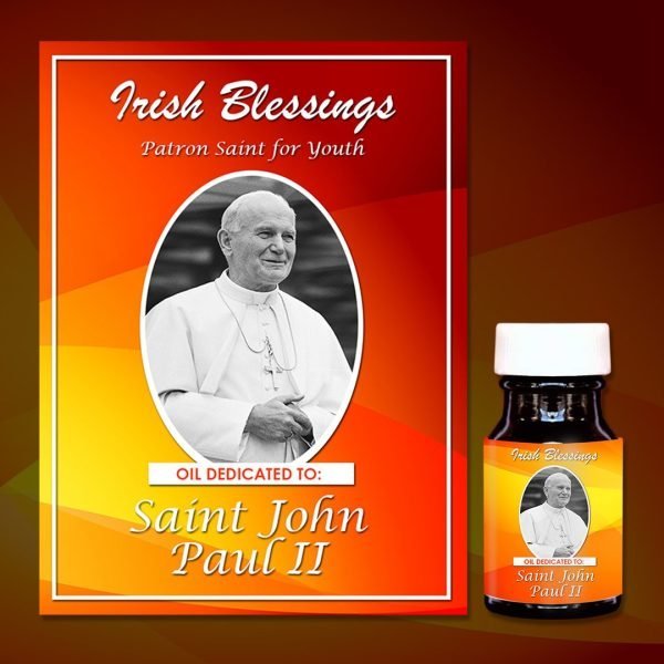 Oil Dedicated to St John Paul II (Patron of youth)