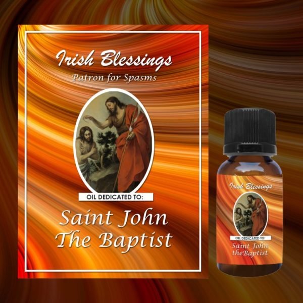Oil Dedicated to St John the Baptist (Patron Saint for Spasms)