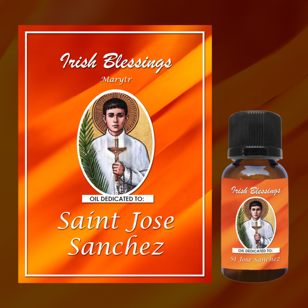 Oil Dedicated to St Jose Sanchez (Martyr)