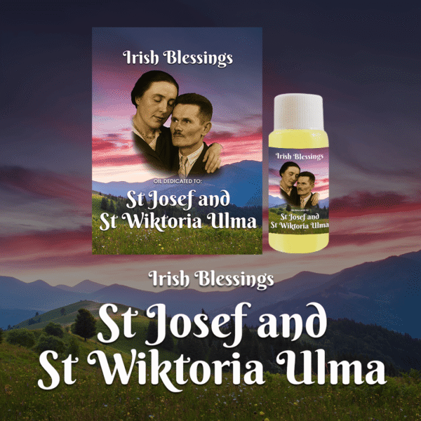 Oil Dedicated to St Josef and St Wiktoria Ulma