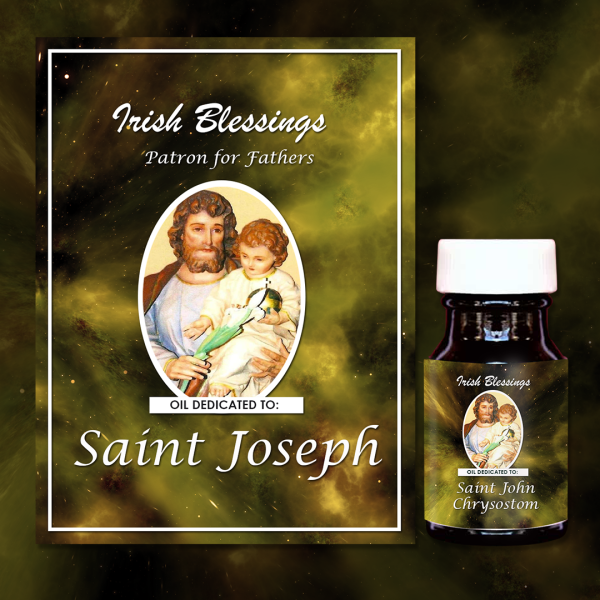 St Joseph Healing Oil 12 (Patron for Fathers)