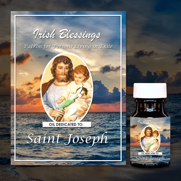 Oil Dedicated to St Joseph (Patron for Persons Living in Exile)