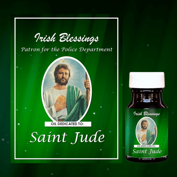 Oil Dedicated to St Jude 4 (Patron for the Police Department)