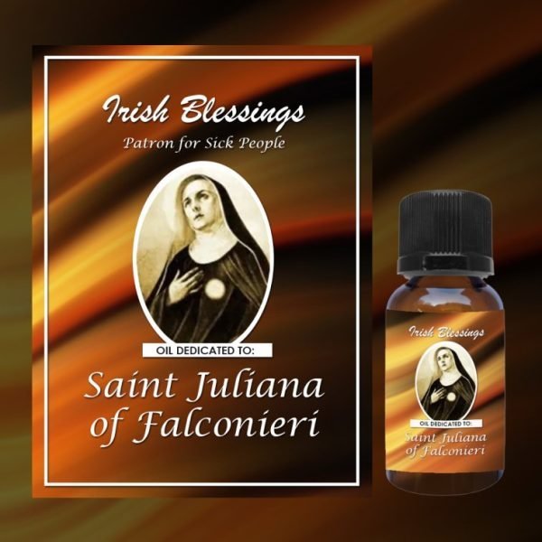Oil dedicated to St Juliana of Falconieri (patron for sick people)