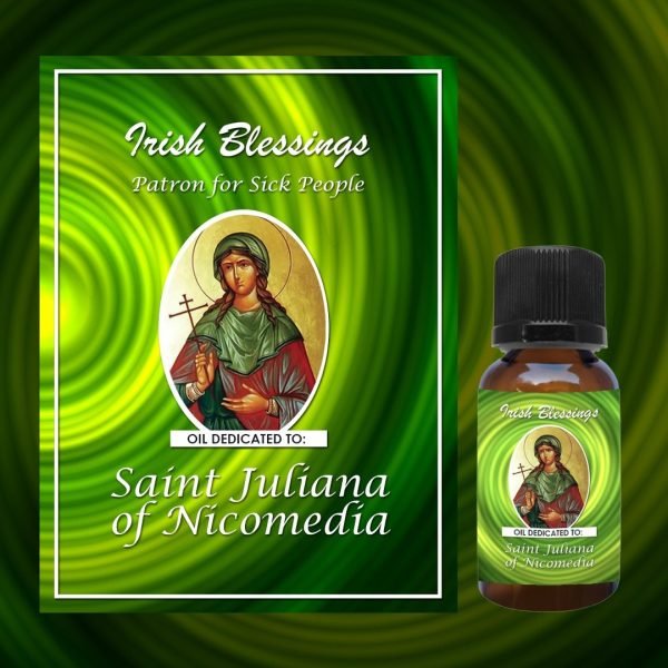 Oil dedicated to St Juliana of Nicomedia (Patron for Sick People)