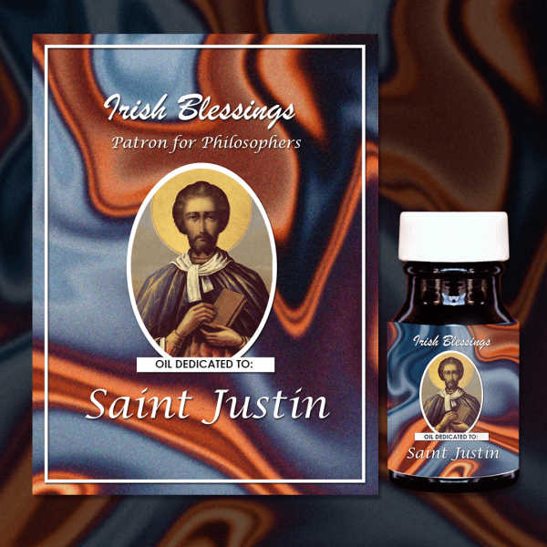 St Justin Healing Oil (Patron for Philosophers)