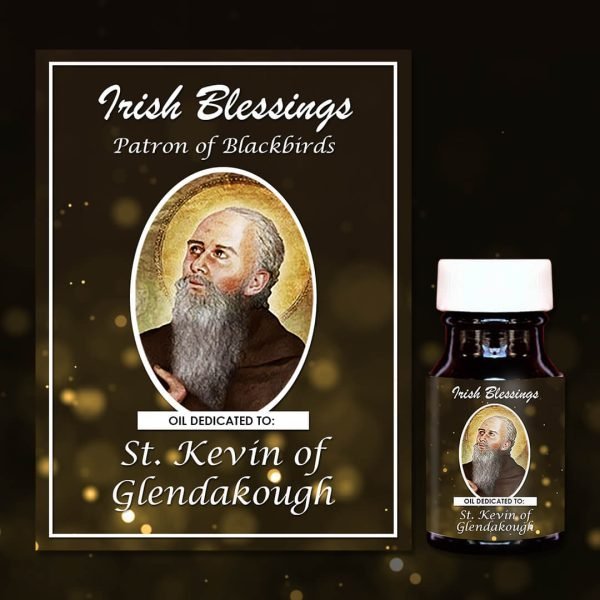 Oil Dedicated to St Kevin of Glendakough (Patron of Blackbirds)