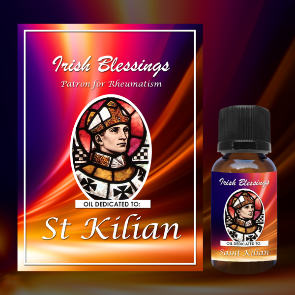 Oil Dedicated to St Kilian (Patron for Rheumatism)