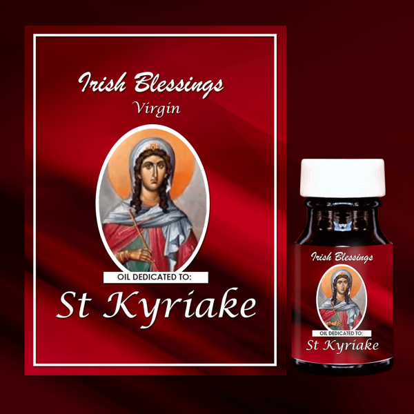 Oil Dedicated to St Kyriake (virgin)