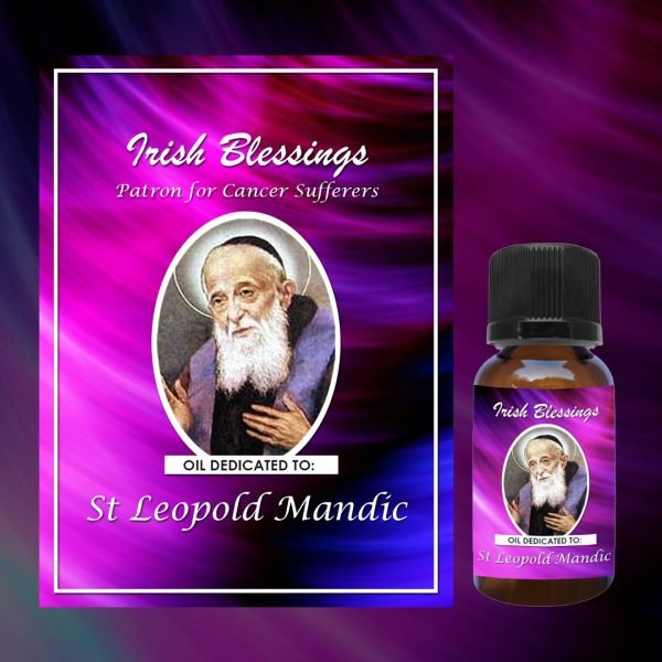 Oil dedicated to St Leopold Mandic (Patron For Cancer Sufferers)