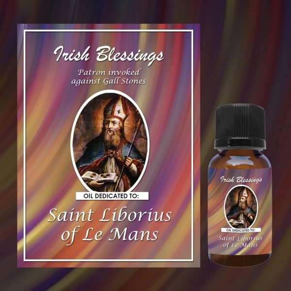 Oil dedicated to St Liborius of Le Mans (Patron for Invoked Against Gall Stones)