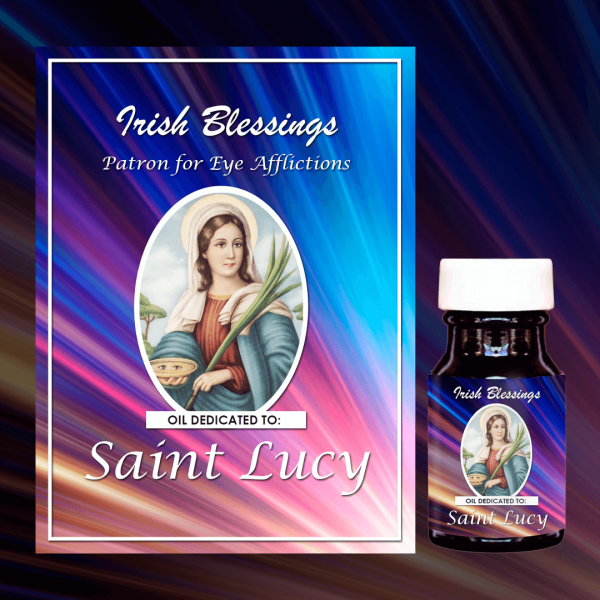Oil Dedicated to St Lucy 4 (Patron for Eye Afflictions)