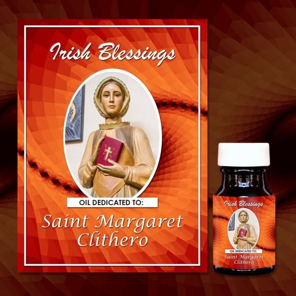 Oil Dedicated to St Margaret Clithero (martyr)
