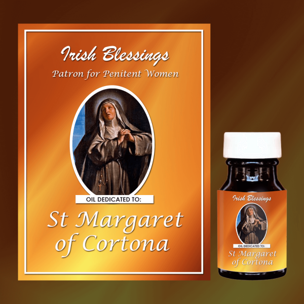 Oil Dedicated to St Margaret of Cortona 3 (Patron for Penitent Women)