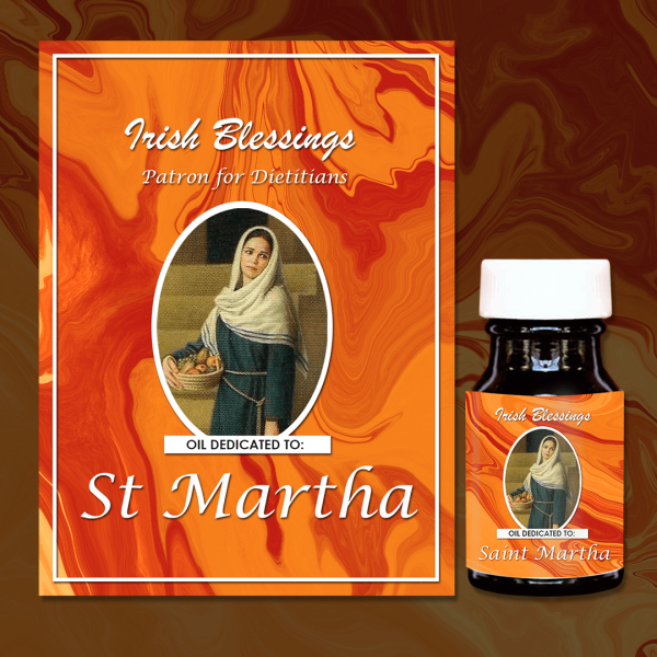 St Martha Patron for Dietitians Healing Oil