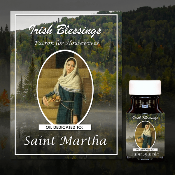 Oil Dedicated to St Martha (Patron Saint for Housewives)