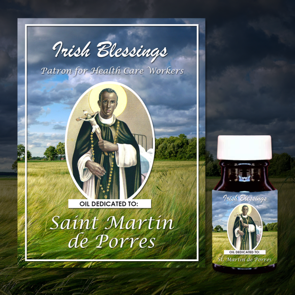 Oil Dedicated to St. Martin de Porres (Patron for Health Care Workers)