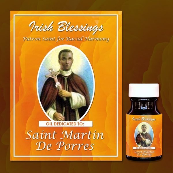 Oil Dedicated to St Martin de Porres For Racial Harmony