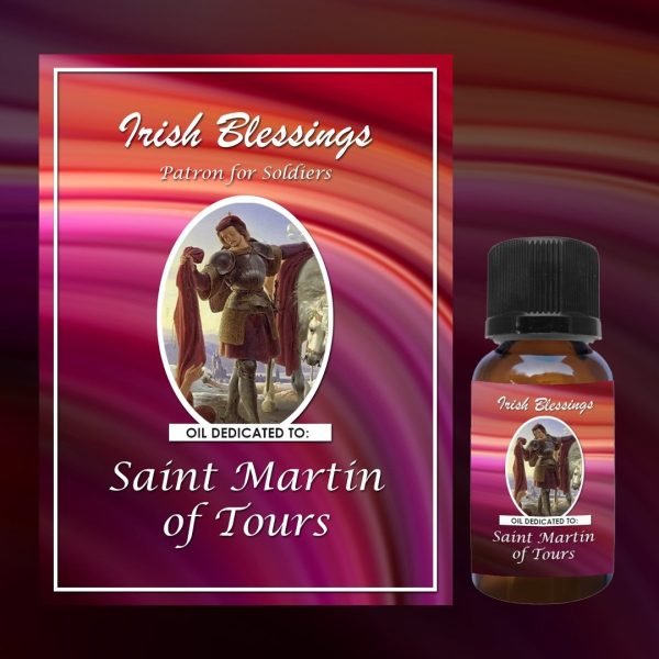 Oil dedicated to St Martin of Tours (Patron for Soldiers)
